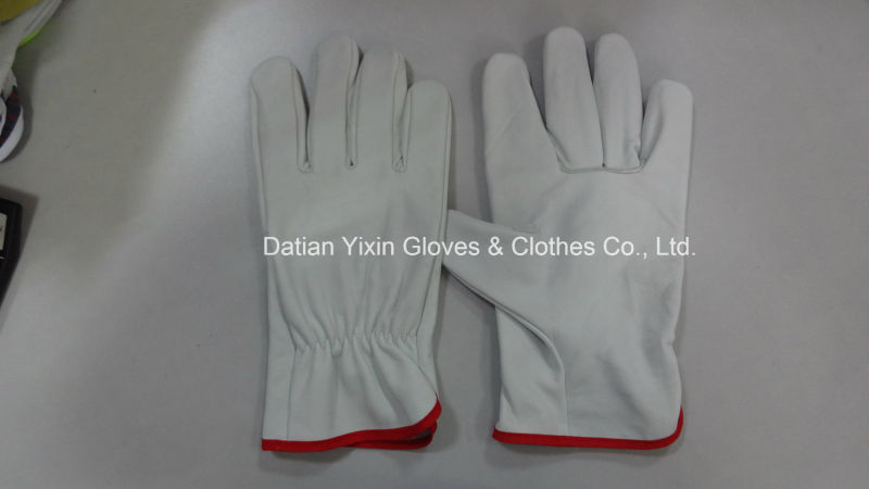 Driver Glove-Cow Leather Glove-Safety Glove-Weight Lifting Glove