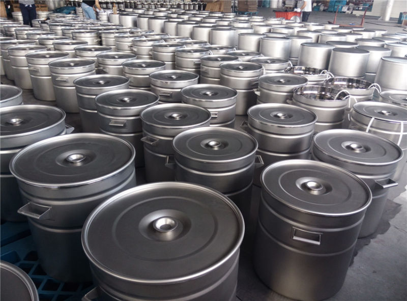 GMP Stainless Steel Buckets, Drum, Barrel SUS 304 SUS 316L