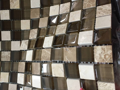 Linear Wall Mosaic/Crystal Mosaic/Glass Mosaic/Stonemosaic Tile