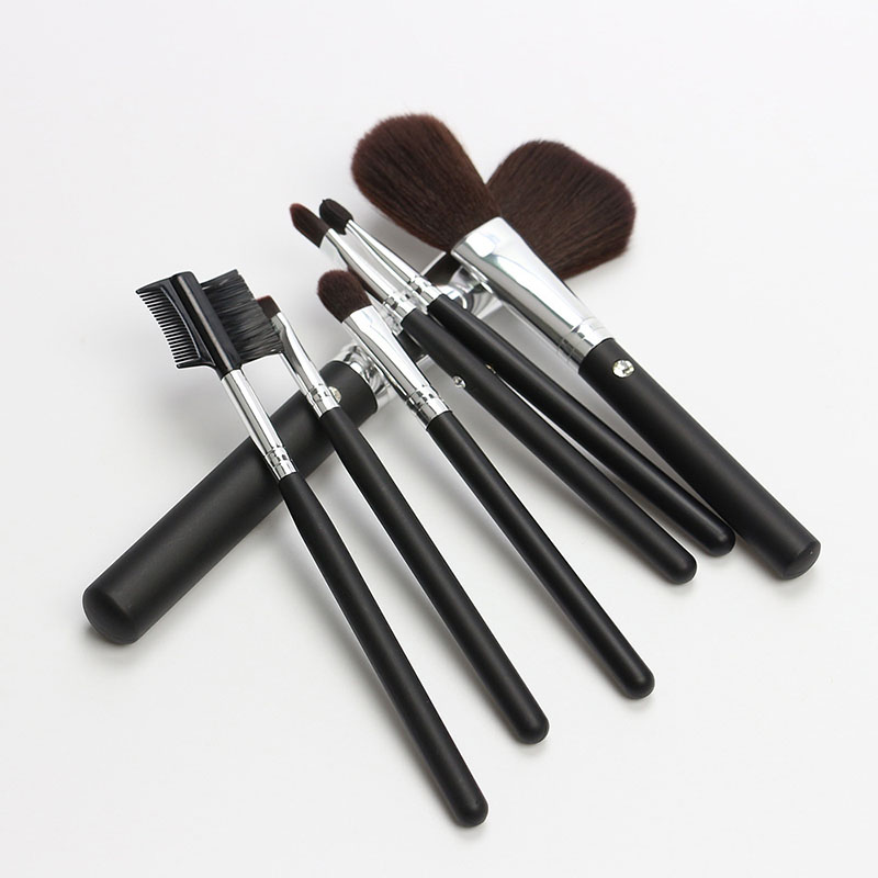 7 Pieces High Quality Fashion Diamond Nylon Hair Makeup Brush