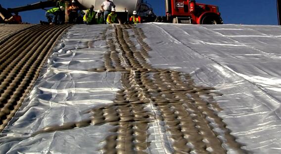 Slope Protection Engineering of Woven Geotextile