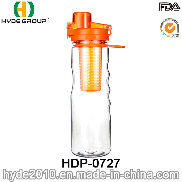 BPA Free Tritan Fruit Infuser Water Bottle, Popular Plastic Fruit Infusion Drink Bottle (HDP-0727)