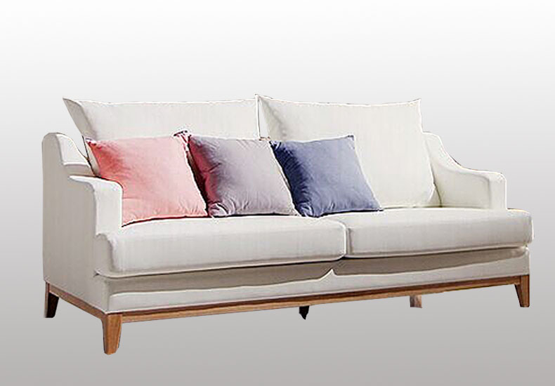 Wood Fabric Sofa for Living Room