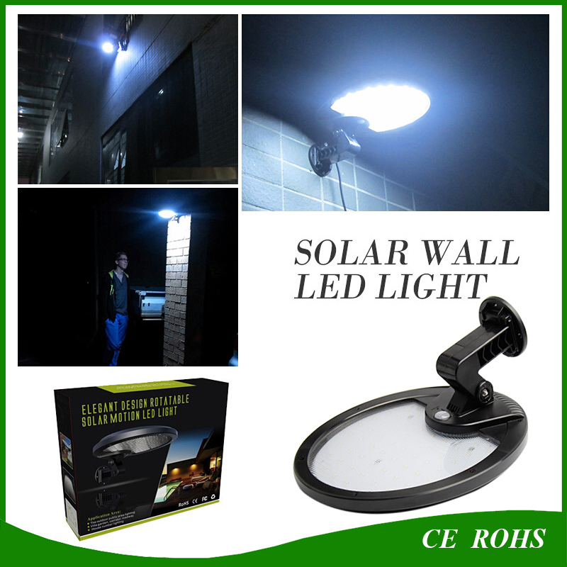 56 LED Rotatable Angle Solar Wall Lamp Solar Motion Garden Light Solar Security Solar Emergency Light