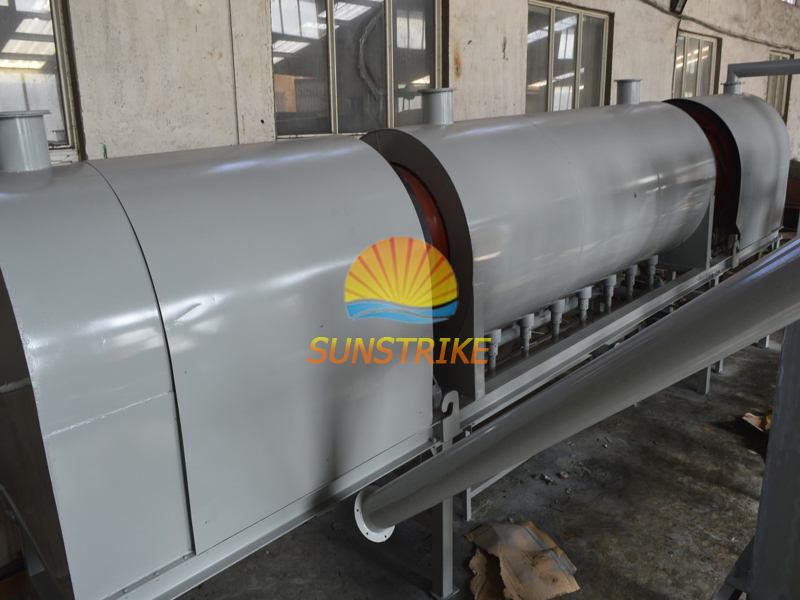 Smokeless Continuous Carbonization Oven for Charcoal Making