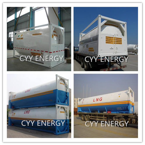 Newest High Quality and Low Price LNG Lox Lin Lar Lco2 Fuel Storage Tank Container