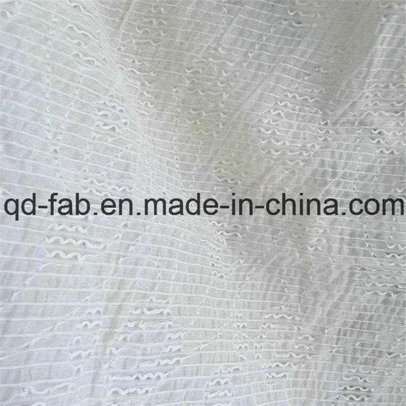 71%Cotton26%Nylon3%Spandex Jacquard Fabric Like Lace (QF16-2510)