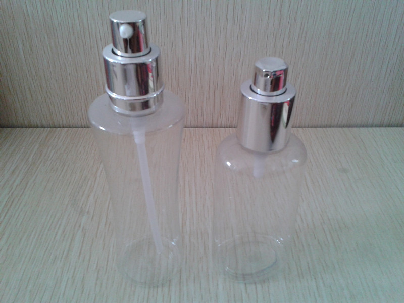 150ml Pet Clear High Quality Plastic Bottle with Metal Pump