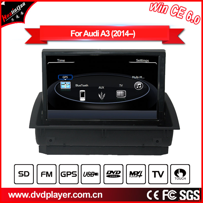 Hla 8865 Car for Audi A3 GPS DVD Player Android 5.1