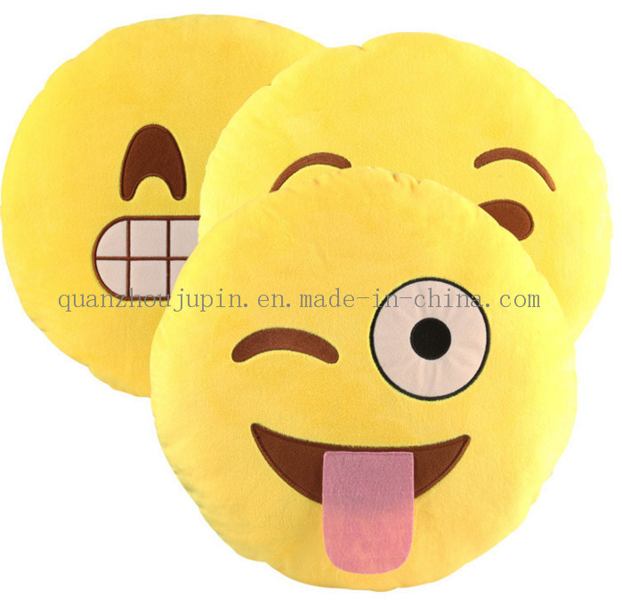 Wholesale Emoji Plush and Stuffed Kid Toy for Promotional Gift