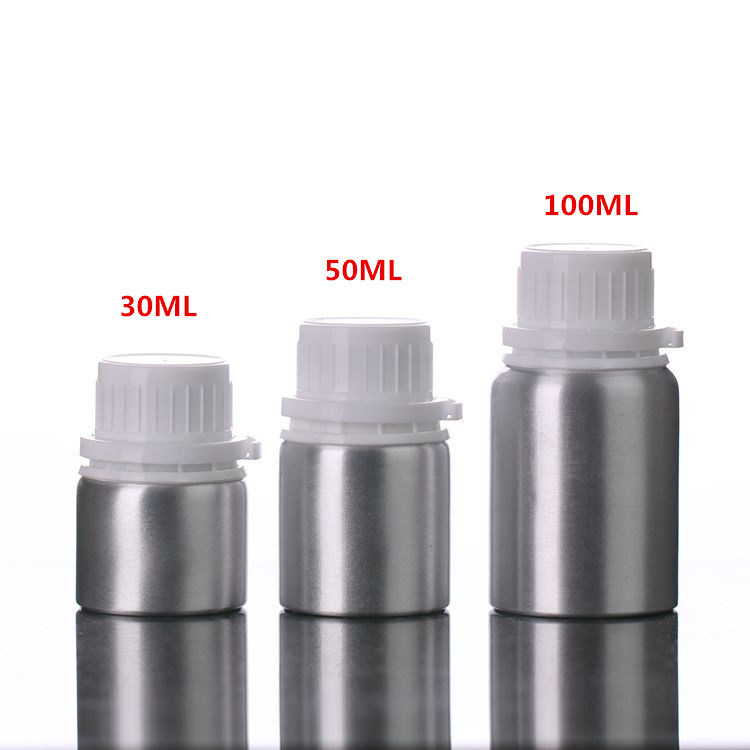 Aluminum Cosmetic Bottles with Tamper Evident Cap (NAL10)