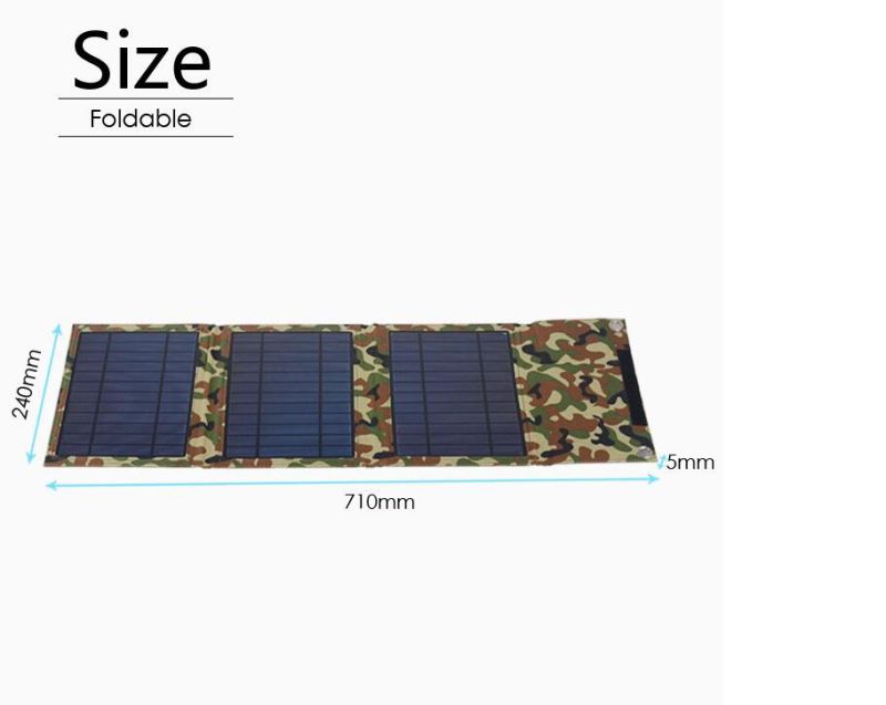 10W Foldabler Solar Panel Charger