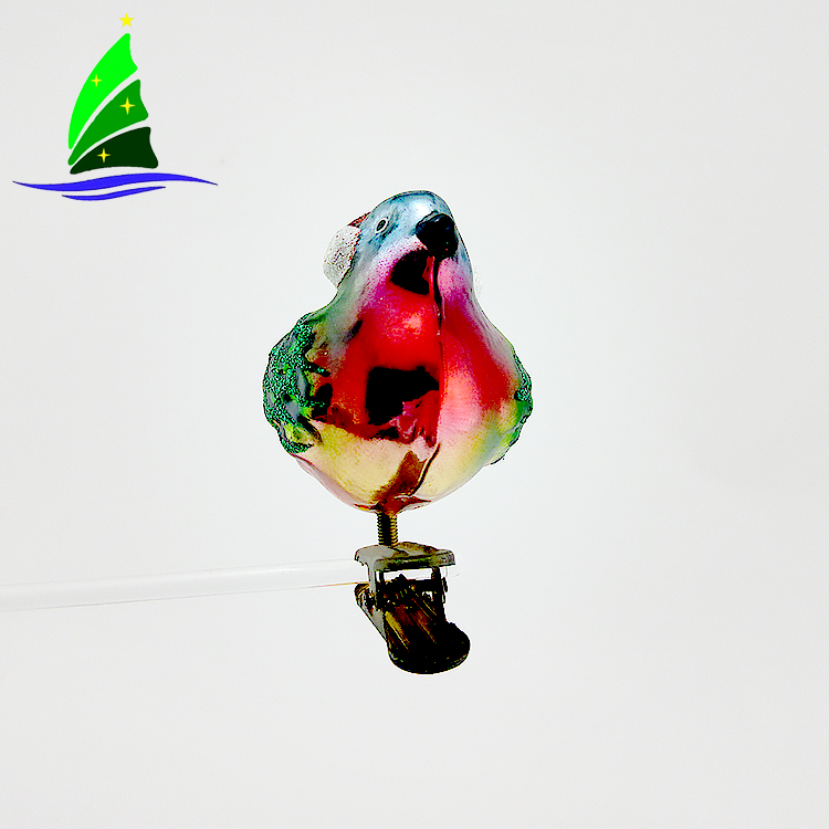 Clip-on Decoration Art Glass Ornament