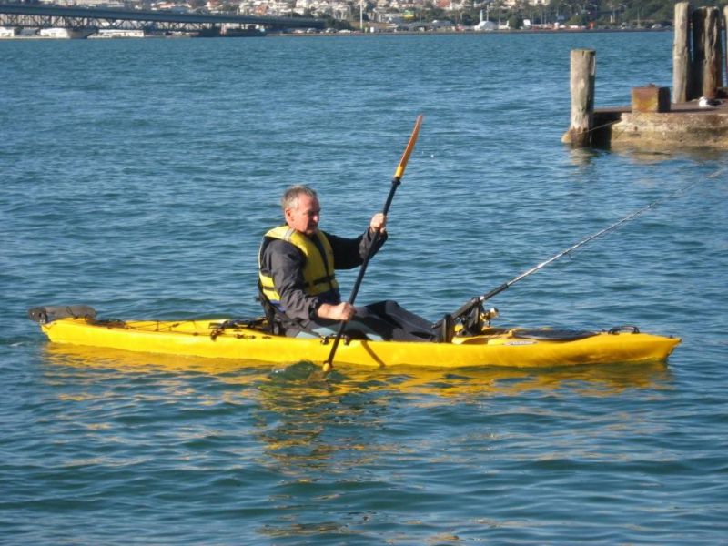 Single Fishing Kayak with Pedals