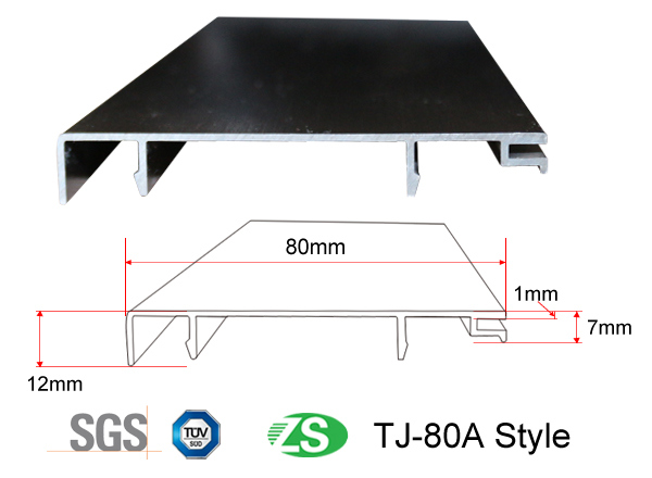 Aluminium PVC Skirting Board for Furniture Kitchen Cabinet