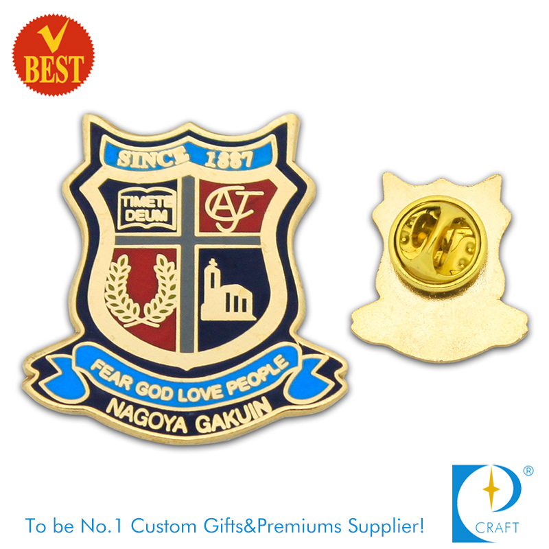 Gukuin or College Pin Badge in High Quality for Souvenir
