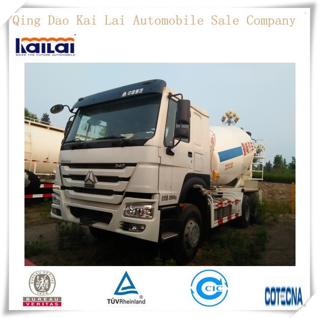 Sinotruk HOWO 6X4 7-14 M3 Concrete Mixer Truck for Sale