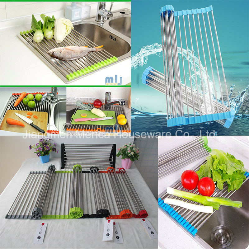 Roll up Save Place Houseware Dish Drainer