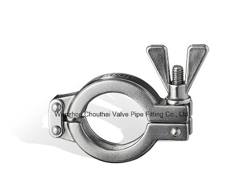 Sanitary Stainless Steel Pipe Clamp Ss304 Clamp