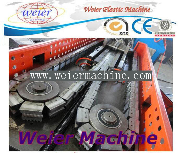 Single Screw Extruder for Corrugation Tubes Flexible Plastic Corrugated Pipe Making Machine