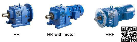 Helical Bevel Electric Motor Reduction Gearbox