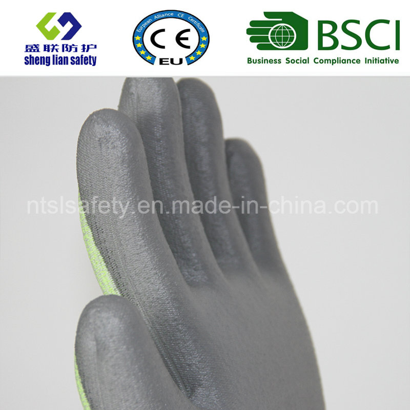 Cut Resistant Safety Work Glove with PU Coated