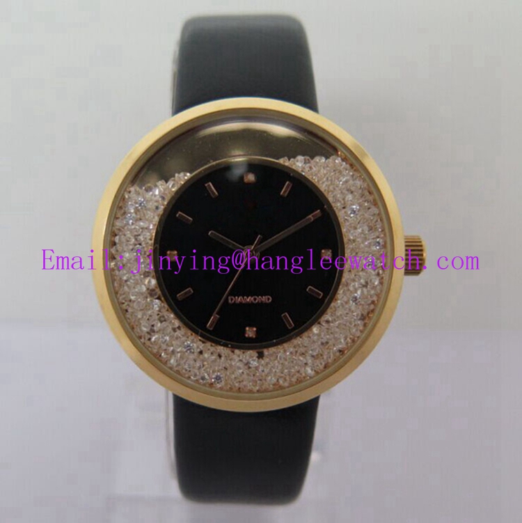OEM Diamond Watches Strap Watch Fashion Ladies Watch