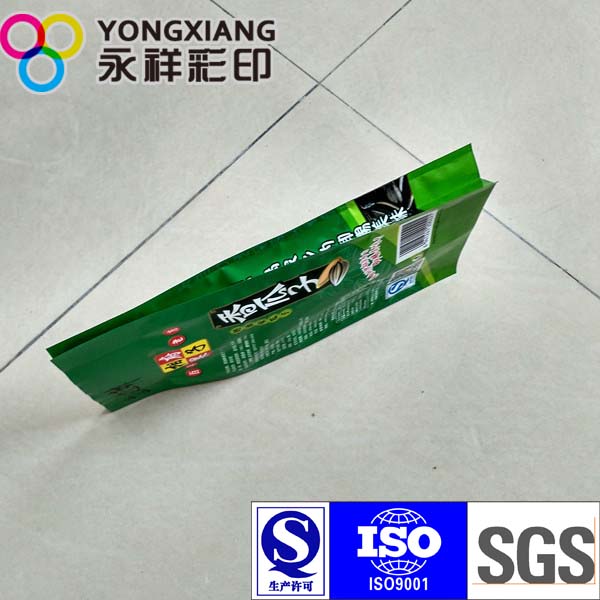 4-Side Sealing Packaging Snack Food Plastic Bag