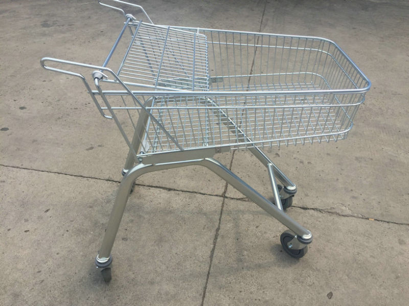 Shopping Trolley with Zinc Plated