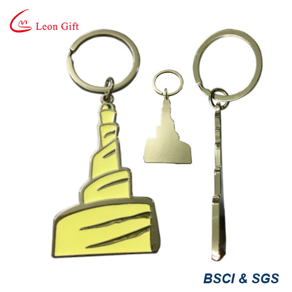 Zinc Alloy Gold Metal Key Chain Wholesale