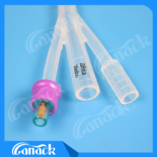 Disposable Medical Silicone Foley Catheter