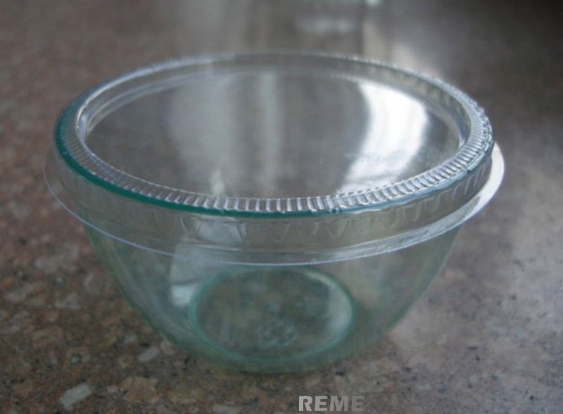 Plastic Bowl Bodega Cup Seagreen 4 Ounces Tableware Food Greade