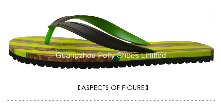 Men's Green Strap Flat Flip Flop Sandals New