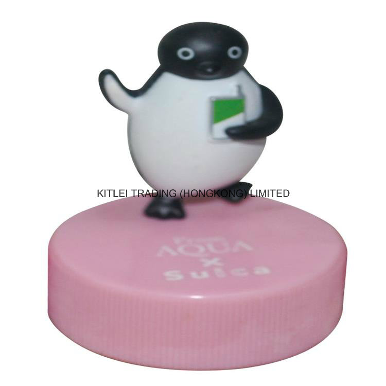 High-Quality Rubber Inflatable Plastic Cartoon Mini PVC Vinyl Penguin Toy