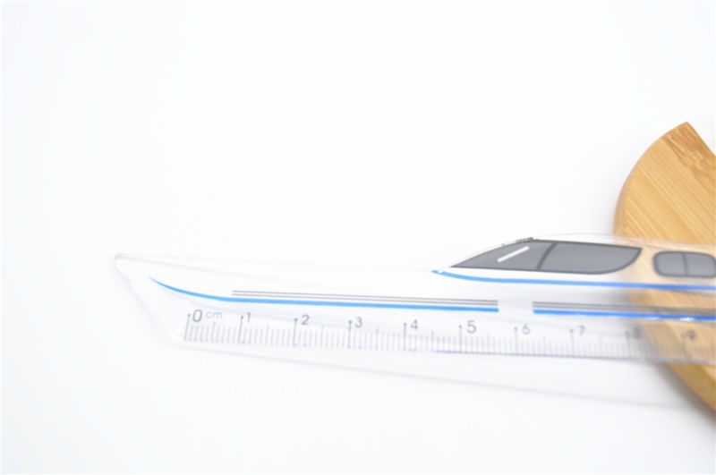 Color Ship Shape Drawing Ruler 2016 Office Stationery Supply