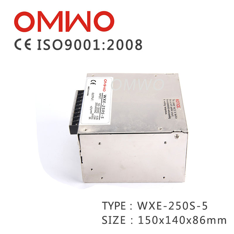 Wxe-250s-5 Single Output Switching Power Supply