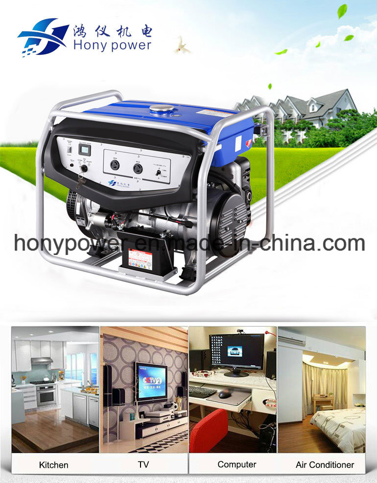 Air Cooled 6.5HP Portable Gasoline Generator