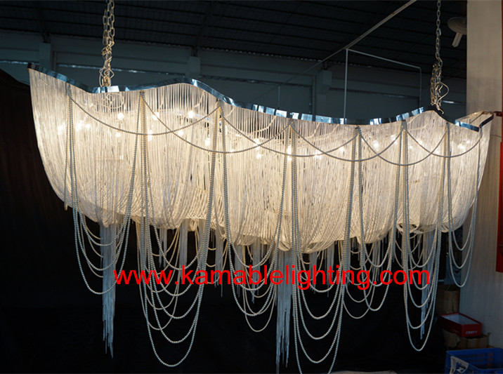 Modern New Style Chain Chandelier Project Lamp (KA1220)