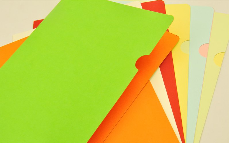 Color Paper File Folder (Fp102)