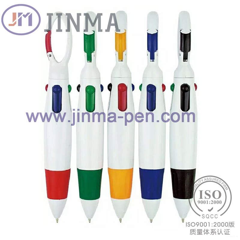 The Promotion Gifts  Plastic Multi-Color Ball Pen Jm-M012