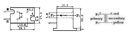 Lcta7FC Vertical Feedthrough Micro Precision Current Transformer