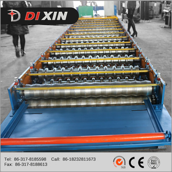 Metal Roofing Galvanized Aluminum Corrugated Steel Sheet Making Machine Colored Steel Wall Roof Panel Cold Roll Forming Machine