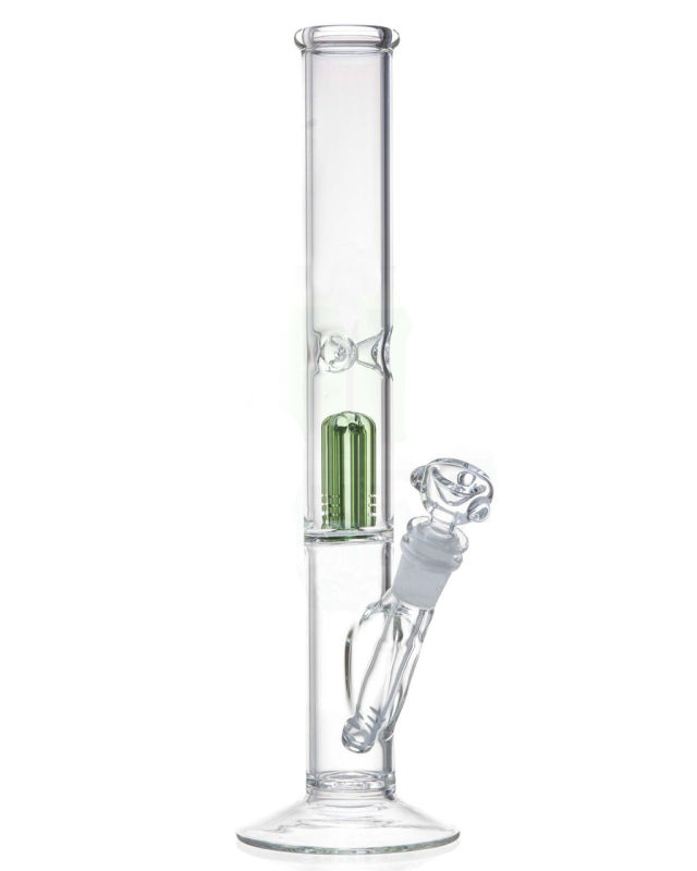 Straight Tube Diffused Downstem Hookah Glass Smoking Water Pipes (ES-GB-316)