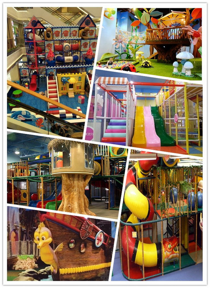 New Design Kids Indoor Playground with Soft Games