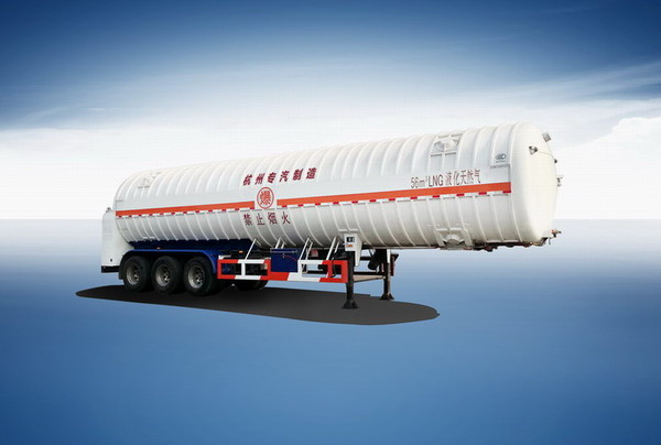 China Tank Semi-Trailer for Cryogenic LNG