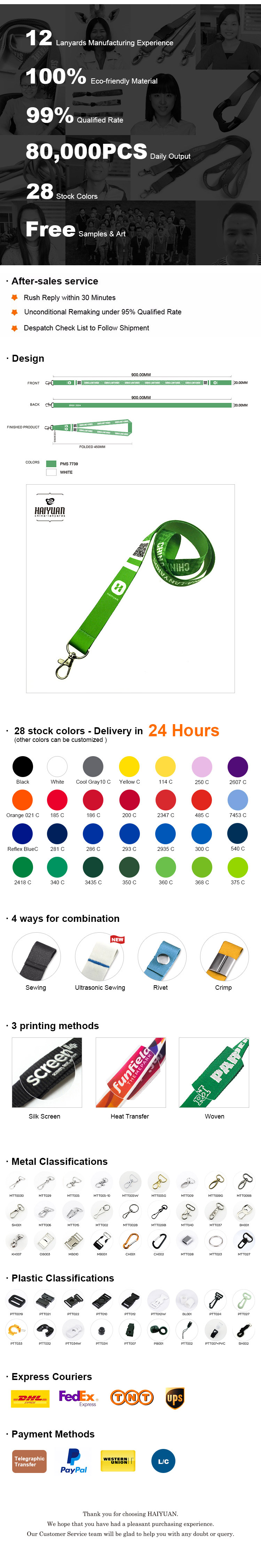 China Factory Colorful Business Woven Lanyard, Wholesale Promotion Product Fashion Work Badge Holder