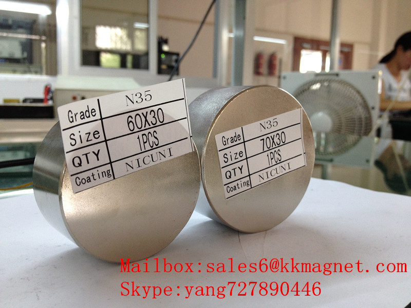 neodymium magnet water magnet 60X30 N35 60*30 N42 60*30