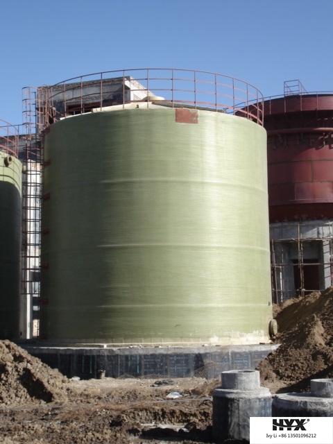 Large Scale FRP Tank for Chemical Liquids