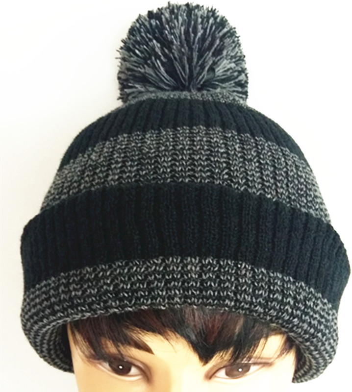 Custom Printing Knitted Cap Embroidered Beanie The Winter Warm Hat