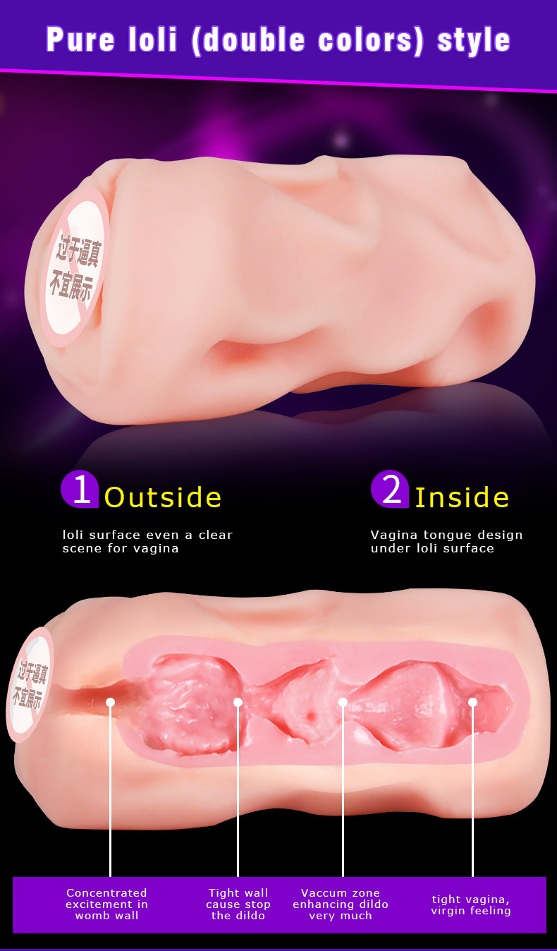 Best Seller Artificial Silicone Vagina for Men Masturbation Ij-S10042